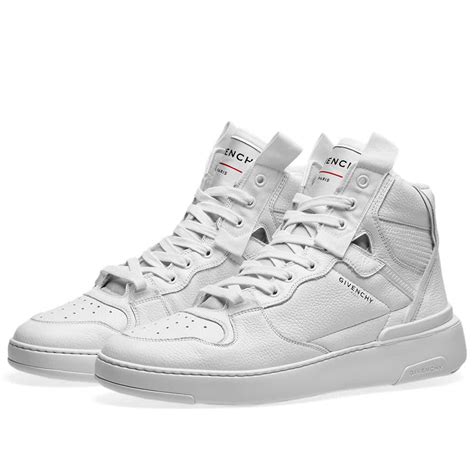 givenchy white wing sneakers|givenchy white high top sneakers.